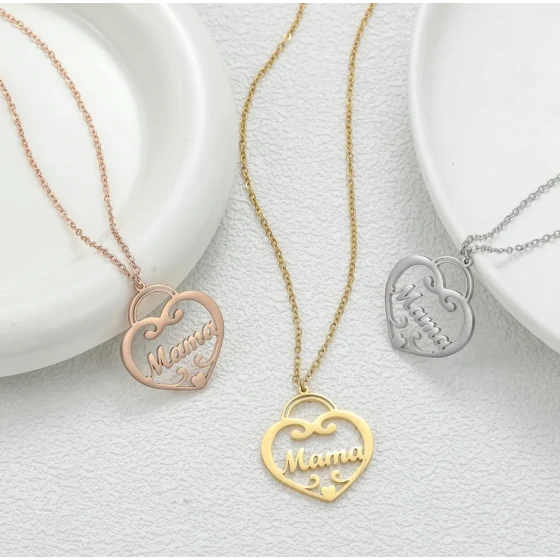 Heart Lock Necklace