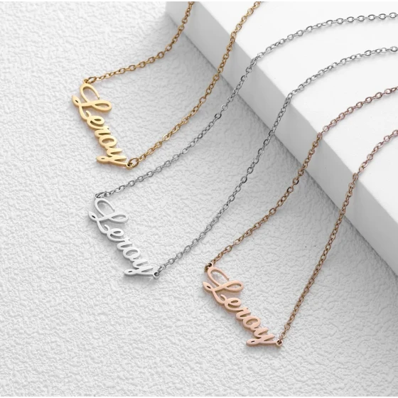 Classic Name Necklace F1