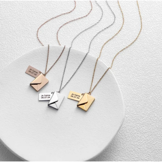 Envelope Necklace