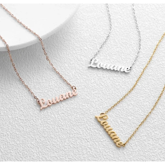 Classic Name Necklace F2