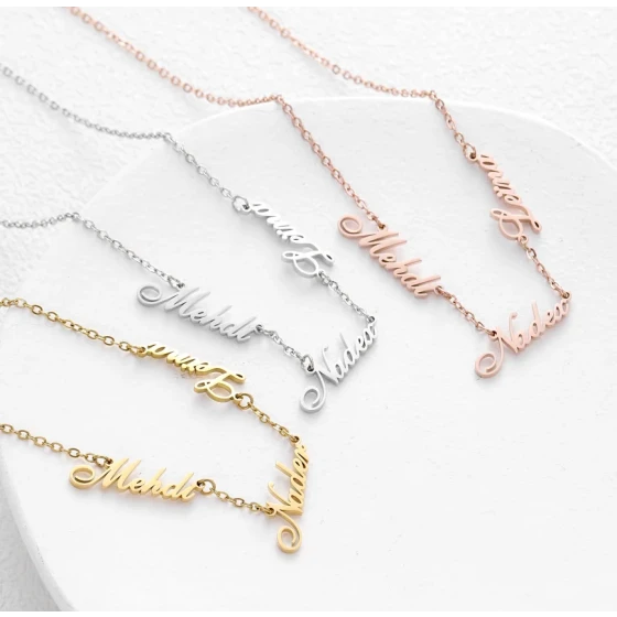 Multiple Name Necklace
