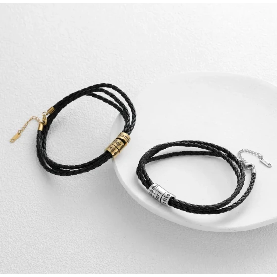 Personalized Cord Bracelet