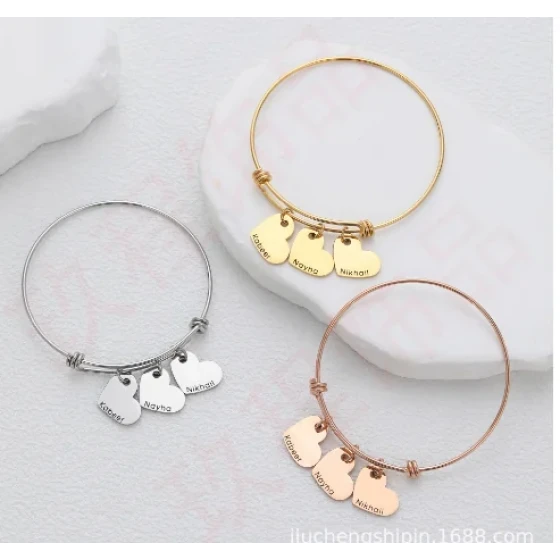 Heart Bangle — Style 1