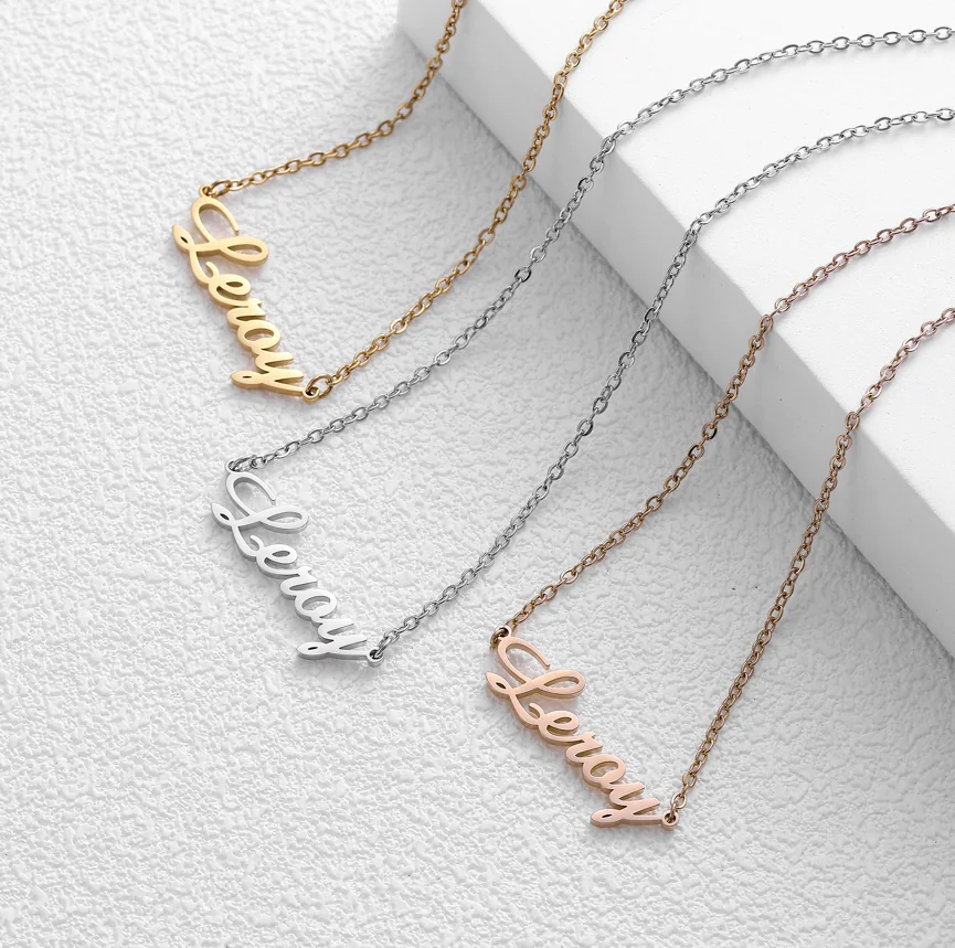 Classic Name Necklace F1